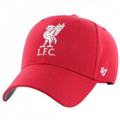 Capace de baseball 47 Brand Liverpool FC Raised Basic Cap EPL-RAC04CTP-RD roșu foto