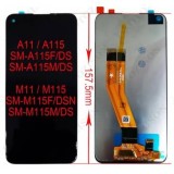 Display cu touchscreen compatibil Samsung Galaxy A11 varianta 157.5 mm