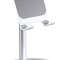 Suport birou din aluminiu pentru telefoane - Alb/Silver AutoProtect KeyCars