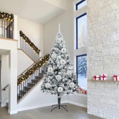 Set de Globuri de Craciun Altele 3 pcs Argintiu &Oslash; 25 cm XXL