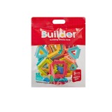 Joc de constructie STEAM - Forme magice (26 piese) PlayLearn Toys, Bufnitel