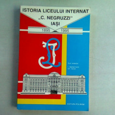 ISTORIA LICEULUI INTERNAT C. NEGRUZZI IASI 1895-1995 0 I. AGRIGOROAIEI