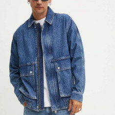 Karl Lagerfeld Jeans geaca jeans barbati, de tranzitie, 245D1401