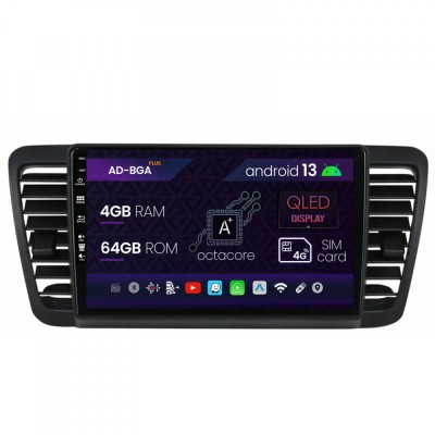 Navigatie Subaru Legacy (2004-2010), Android 13, A-Octacore 4GB RAM + 64GB ROM, 9 Inch - AD-BGA9004+AD-BGRKIT338 foto