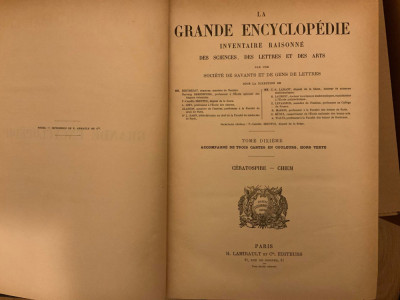 La Grande Encyclop&amp;eacute;die foto