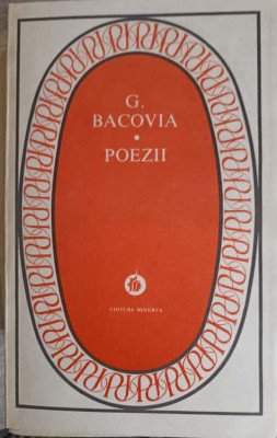 POEZII-GEORGE BACOVIA foto