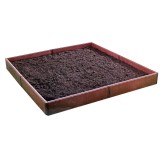 Cutie Gradina Strend Pro, 8 Piese, 57x13cm, Polipropilena, Maro, Legume, Flori
