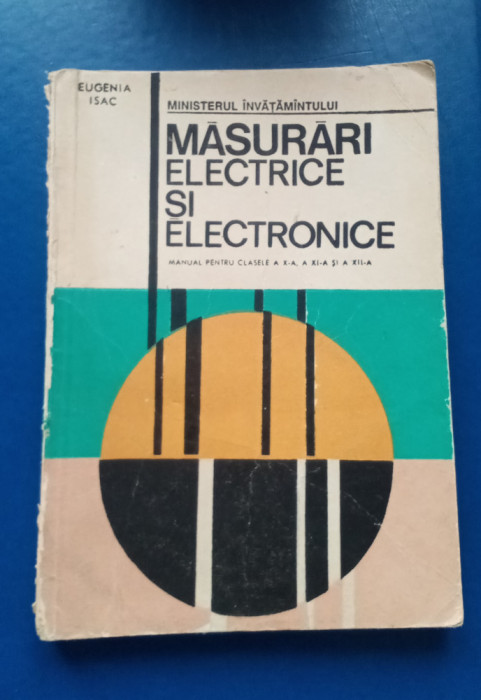 Masuratori electrice și electronice Eugenia isac