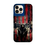 Husa compatibila cu Apple iPhone 14 Pro model The Forever Purge, Silicon, TPU, Viceversa, Transparent, Carcasa