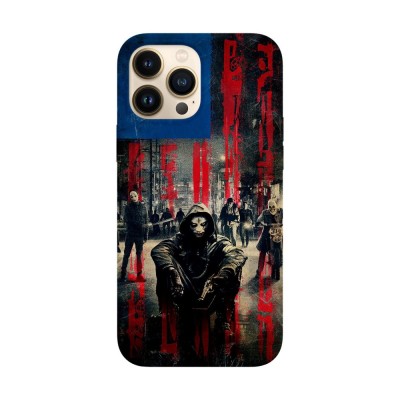 Husa compatibila cu Apple iPhone 14 Plus model The Forever Purge, Silicon, TPU, Viceversa foto