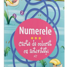 Numerele. Carte de colorat cu activități - Paperback brosat - *** - Gama