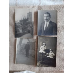 LOT CARTI POSTALE PERIOADA INTERBELICA, 3+1, 2 CIRCULATE SI 2 NECIRCULATE