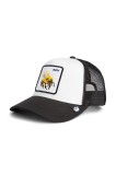 Goorin Bros șapcă de baseball din amestec de bumbac The Busy Bee culoarea alb, 101-2420