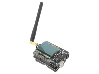 Kit evaluare ATMEGA328 cu soclu și șir pini RFM HOPEDUINO foto