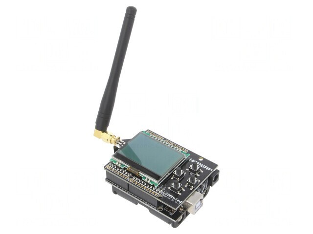 Kit evaluare ATMEGA328 cu soclu și șir pini RFM HOPEDUINO