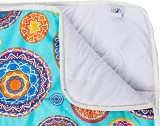 Cumpara ieftin JVR Husa de plapuma ajustabila, bumbac-poliester, 245x105x4 cm VIOLET - RESIGILAT