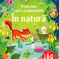 Prima mea carte cu autocolante - in natura