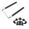 Set Autoaparare: Nunceag 31cm + Box Metalic Craniu Negru, Policarbonat, 360g