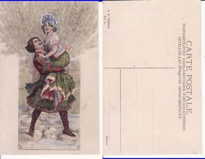 Rusia- tipuri, femei- ilustrator foto