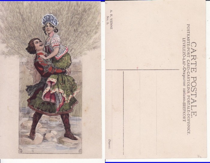 Rusia- tipuri, femei- ilustrator