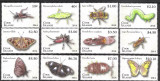 Insulele Cook 2014 - Insecte, fauna, fluturi, serie neuzata