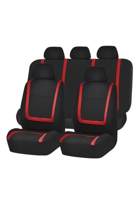 Huse universale pentru scaune auto - Roșii -