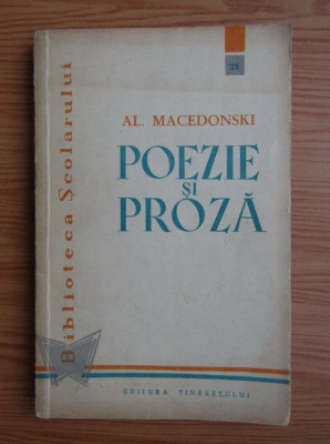 Alexandru Macedonski - Poezie si proza foto