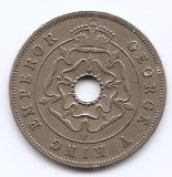 Rhodesia de Sud 1 Penny 1936 - George V, Cupro-nichel, 27 mm KM-7