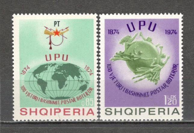 Albania.1974 100 ani UPU SA.434