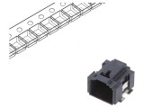 Conector cablu-placă Minitek MicroSpace 4 pini soclu tată