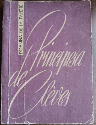 myh 416f - Doamna de la Fayete - Principesa de Clevis - ed 1966 foto