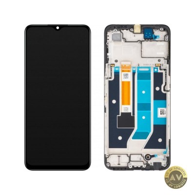 Display cu Touchscreen Oppo A78 5G cu Rama Negru Service Pack 4130428 foto