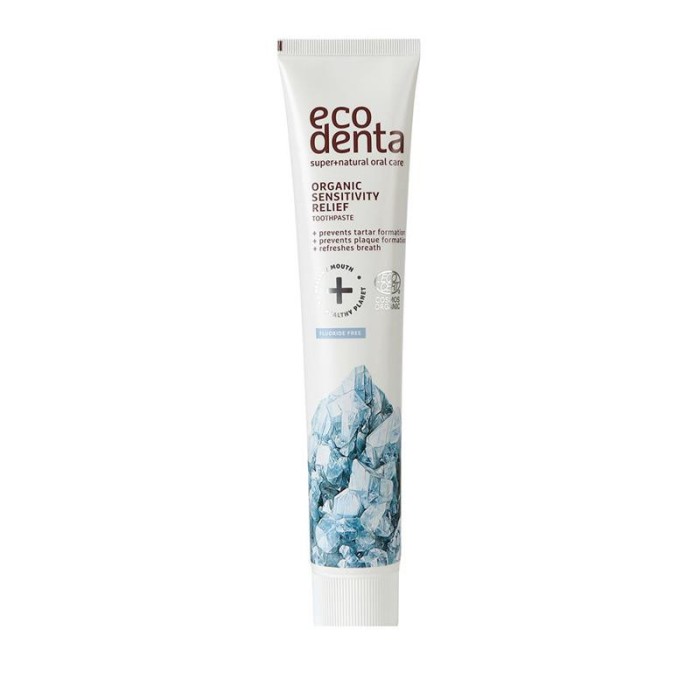 Pasta de Dinti Organica pentru Dinti si Gingii Sensibile 75 mililitri Ecodenta