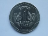 1 RUPEE 1985 INDIA-XF