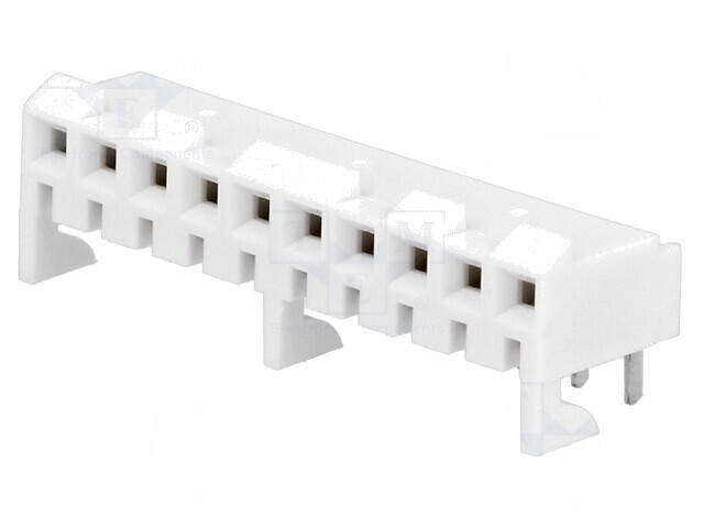 Soclu cablu-placă 10 pini THT aurit 3,96mm