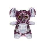 Cumpara ieftin 13CM PLUSH SILVER ELEPHANT