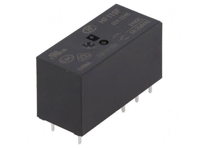 Releu Electromagnetic DPDT 24VDC 8A PCB