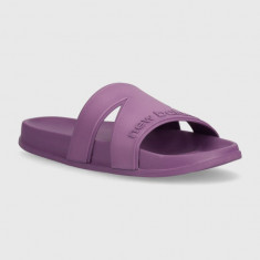 New Balance papuci SUF20SM1 femei, culoarea violet, SUF20SM1