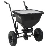 Utilaj de &icirc;mprăștiat sare, 106x73x76 cm, PVC și oțel, 45 L