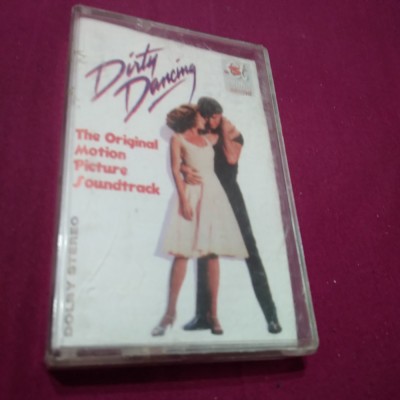 CASETA AUDIO DIRTY DANCING RARA!!!ORIGINALA foto