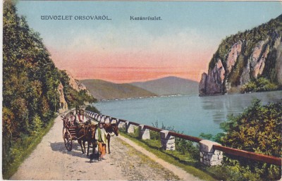 Orsova Cazane Kazanreszlet ND(1917) foto