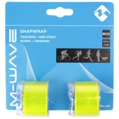 Set Benzi Reflectorizante M-WAVE SNAPWRAP foto