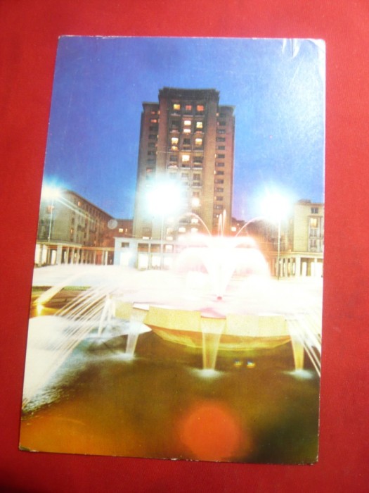 Ilustrata Bucuresti- Piata Operetei anii &#039;70