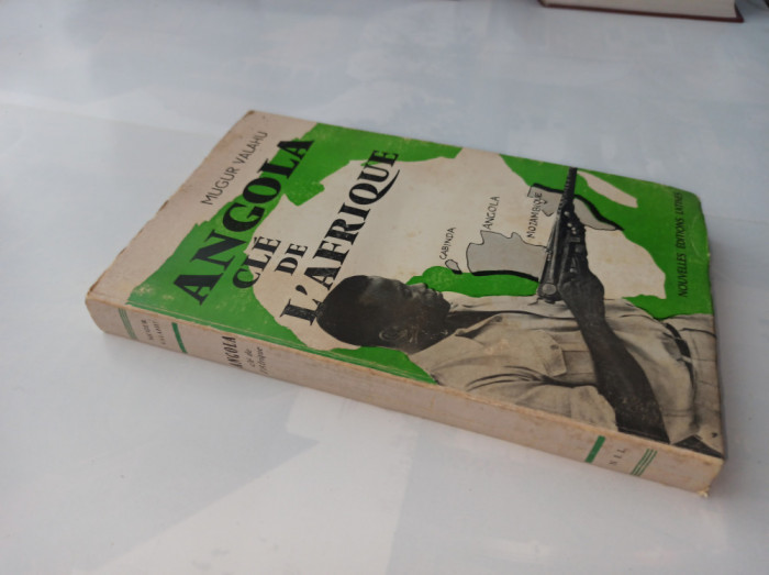 MUGUR VALAHU (autograf rar) ANGOLA CLE DE L&#039; AFRIQUE , 1967, RS