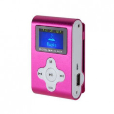 Mp3 player cu functie reportofon roz foto