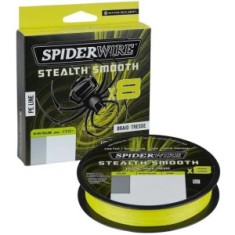 Fir Textil Spiderwire Stealth Smooth 8 Galben 150m, 0.23mm, 23.6kg foto