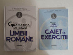 Gramatica de baza a limbii romane ?i caiet de exerci?ii foto