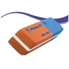 Radiera BR40 dubla fata , Cauciuc rosu albastru pentru corecturi perfecte