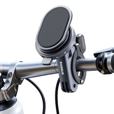 Suport bicicleta magnetic cu stand telefon Baseus, C40569001121-00 foto