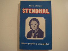 Stendhal - Narcis Zarnescu Editura Stiintifica si Enciclopedica 1980 foto